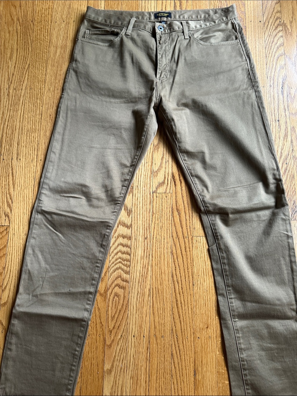 Men's 5 Pocket Pant. Slim Fit Chino Pants.